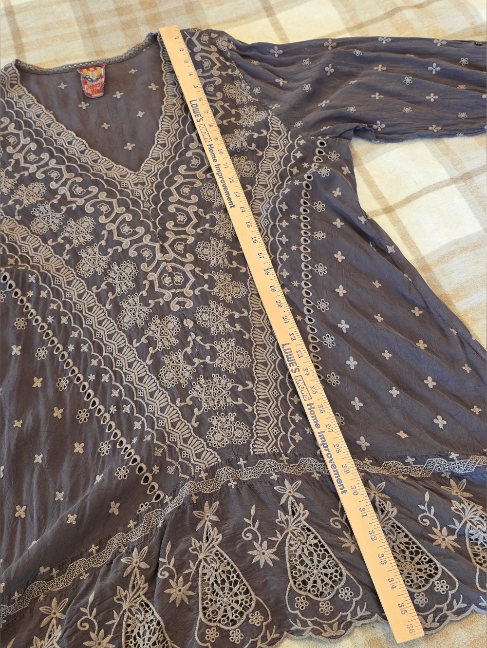Johnny Was Embroidered Tunic - Picture 4 of 9